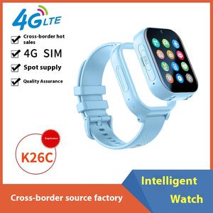 Reloj inteligente K26 para hombres, <span class=keywords><strong>mujeres</strong></span> y niños, red completa 4G, GPS <span class=keywords><strong>con</strong></span> rastreador de actividad de videochat y carga magnética, modelo profesional - Product Image 2