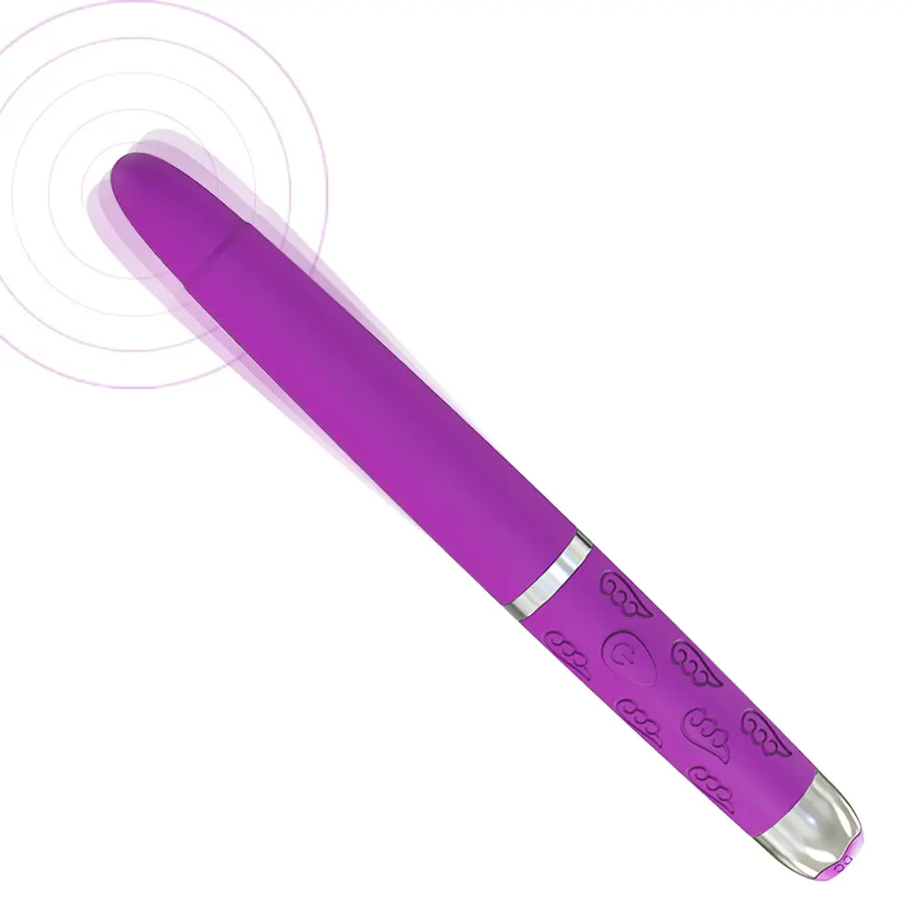 Taşınabilir kalem vibratör 10 modları AV sopa masaj USB şarj kadın G Spot klitoral stimülatörü yetişkin seks oyuncak kadın Masturbator