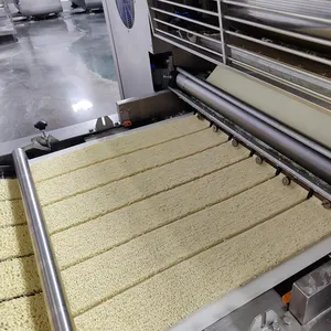 Instant Noedels Productielijn Ei Noodle Maken Automatische Machine Van Noodle Machine Commerciële