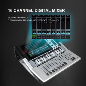 Mezclador de Audio Digital Profesional Watford DM20, Consola de Mezcla de Sonido de 20 Canales, con Función de Silencio Electrónico - Product Image 3