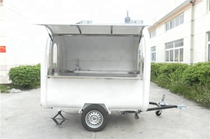 Chariot de vente de milkshakes / remorque alimentaire moins cher en 2025 - Product Image 3