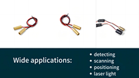 Module laser infrarouge haute performance IR 808nm 300mW pour l'inspection d'équipements