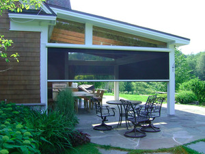 <span class=keywords><strong>Porte</strong></span> <span class=keywords><strong>moustiquaire</strong></span> rétractable automatique à télécommande directe d'usine pour patio, <span class=keywords><strong>garage</strong></span> et piscine - Product Image 4