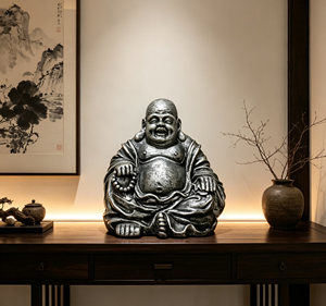 <span class=keywords><strong>Buddha</strong></span> Sorridente Decorativo <span class=keywords><strong>da</strong></span> <span class=keywords><strong>Giardino</strong></span> in Fiberstone al Miglior Prezzo - Product Image 4