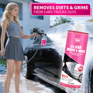Limpiador Profesional para Exteriores de Autos de 500 ml, Jabón Concentrado para Lavado de Autos con Espuma Alta, Champú para Autos con Cera - Product Image 4