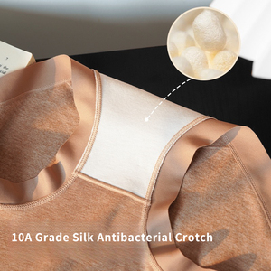 # Quần lót nữ bằng tơ tằm dâu tằm kháng khuẩn 10A, may theo yêu cầu nhà máy B0037, thoáng khí, không để lại vết tích, dùng hàng ngày - Product Image 2