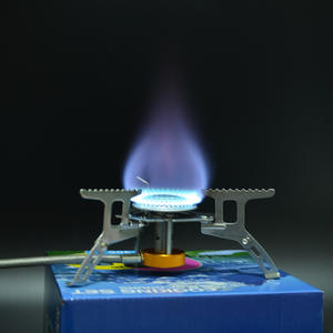 Réchaud à gaz portable Maxsun pour extérieur, argenté, 103 brûleurs, sans allumage, pour camping, cuisine, pique-nique, pêche, voyage en voiture - Product Image 3