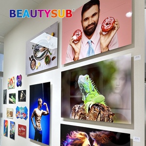 Impressions métalliques HD personnalisées BEAUTYSUB, feuilles d'<span class=keywords><strong>aluminium</strong></span> pour sublimation, panneau photo blanc brillant, impression métallique haute définition par sublimation - Product Image 4