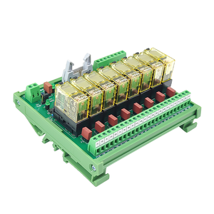 8-kênh 24VDC rơle điện (trên <span class=keywords><strong>2</strong></span> amps) RJ1S-C-D24 với cô lập đầu ra cầu chì OX sừng kết nối - Product Image 1