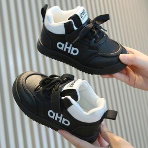 รองเท้ากีฬาเด็กชายและเด็กหญิง อุ่นสบาย เป็นมิตรกับสิ่งแวดล้อม กันลื่น ระบายอากาศได้ดี พื้นรองเท้านุ่ม ผ้าทอแบบยืดหยุ่น ใส่ได้ทุกฤดู - Product Image 5