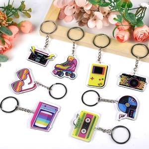 Porte-clés en acrylique imperméable de qualité supérieure avec gravure au laser 3D et personnalisation de forme unique pour le porte-clés en acrylique - Product Image 6