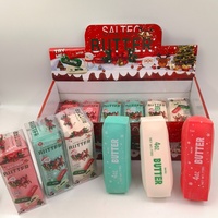 Nouveau Jouet à Presser en Forme de Beurre de Noël, Croustillant et Moelleux, Anti-Stress, Cadeau de Noël