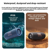 FLIP7 Kaleidoscope, Altavoz Bluetooth Portátil Inalámbrico de Séptima Generación para Flip 6, Plástico, Resistente al Agua, Sonido con Bajos, Mini Altavoz para Exteriores