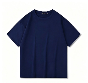 T-shirt classique unisexe en coton peigné 220g, brodé, respirant, manches courtes, style japonais, marque Small <span class=keywords><strong>M</strong></span> Paul - Product Image 4