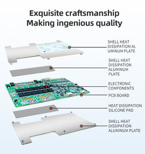 OEM-Lieferanten 100A BMS-Platine 60V 20S Fahrzeugbatterie-Managementsystem LiFePO4 Lithium-Ionen-Akkupack PCBA CE ROHS Zertifiziert - Product Image 2