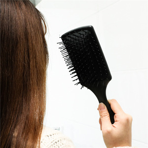 Airbag scalp massage <b>comb</b>, styling <b>comb</b>, <b>wide</b>-tooth flat <b>comb</b> with airbag, plastic curling and smoothing <b>comb</b> for long hair. - Product Image 3