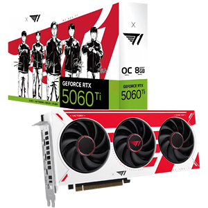 การ์ดจอ RTX 5060 Ti รุ่น OC Edition 8GB GDDR7 พัดลมสามตัว สำหรับประกอบพีซี เล่นเกม รีนเดอร์ คอมพิวติ้ง AI และงานกราฟิก - Product Image 1