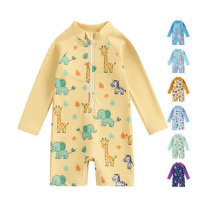 Combinaison <span class=keywords><strong>de</strong></span> <span class=keywords><strong>bain</strong></span> une pièce à fermeture éclair pour bébé garçon, protection solaire à manches longues, <span class=keywords><strong>maillot</strong></span> <span class=keywords><strong>de</strong></span> <span class=keywords><strong>bain</strong></span> pour enfants, directement <span class=keywords><strong>de</strong></span> l'usine - Product Image 1