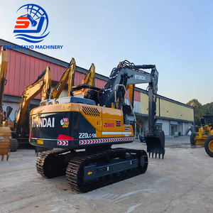 Excavatrice sur chenilles Hyundai 220LC-9S d'occasion de bonne qualité à prix abordable, modèle 2024, moteur et pompe inclus - Product Image 1