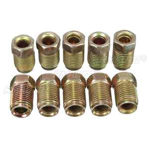 10/20/40 piezas de tuercas de tornillo macho cortas de 10 mm x 1 mm para tubos de freno de 3/16 pulgadas - Product Image 2