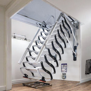 2m de hauteur d'<span class=keywords><strong>escalier</strong></span> intérieur plafond électrique manuel pliable intérieur Loft échelle d'extension bas <span class=keywords><strong>prix</strong></span> - Product Image 1