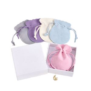 High Quality <b>Small</b> Luxury Colorful Velvet Glasses Jewelry <b>Gifts</b> Packaging Drawstring <b>Bags</b> With Your Own Logo - Product Image 1