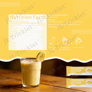 מילקשייק חלבון פרטי OEM להרזיה, מילקשייק בננה להרזיה, תחליף ארוחה, מילקשייק דל שומן לירידה במשקל - Product Image 4