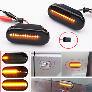 Luz Intermitente Secuencial para VW Golf 3 4 MK3 MK4 Passat 3BG Polo 6N 9N <span class=keywords><strong>Bora</strong></span> Vento SEAT <span class=keywords><strong>Ibiza</strong></span> 6L Leon 1M - Product Image 3