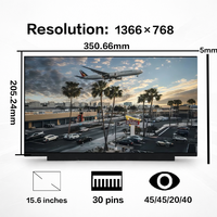 Nouveauté Écran LCD d'ordinateur portable 15,6 pouces HD EDP 30 broches de remplacement N156BGA-E53 pour Dell Latitude 3520