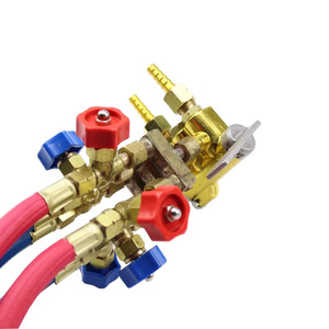 Vanne de commande pour machine de découpe au gaz Huawi, oxygène, acétylène, propane, commande manuelle, utilisation pour la soudure, modèle 005 - Product Image 1