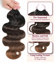 Extensions de cheveux humains vierges vietnamiens à double trame, tissées à la machine, pour perruques, vente en gros