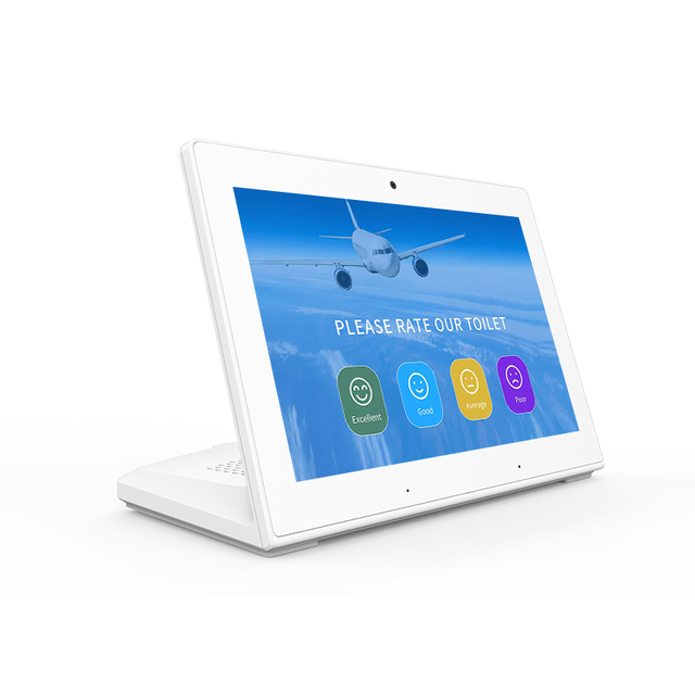 Portworld 8 Inch Customer Feedback System Desktop Android  PC Touch Panel PC for Restaurant Ordering Hotel