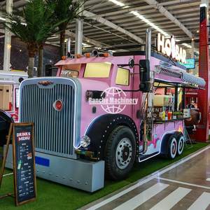 Fast Food Trailer Mobile Kitchen Burger Hot Dog Pizza <b>BBQ</b> Food Truck for Outdoor Events & Street Food - Product Image 3