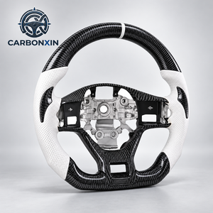 Volant sport en cuir et fibre de carbone LED, directement de l'usine, pour Kia K5, accessoires personnalisés, installation facile. - Product Image 2