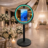 Miroir photo numérique en promotion avec écran tactile, caméra et imprimante pour mariages