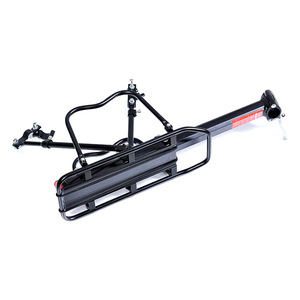 Portabicicletas de aleación de aluminio, soporte trasero desmontable con herramientas para transportar bicicletas de montaña - Product Image 3