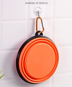 Portable 650ml Pet <strong>Bowl</strong> for Cats <strong>Dogs</strong> Collapsable Silicone PC <strong>Personalized</strong> for Small Animals Rubber Water <strong>Bowls</strong> for Easy Feeding - Product Image 5