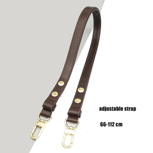 Correa de hombro ajustable de cuero genuino para bolso de diseño de lujo con bandolera axila Dauphine Messenger Bag Accesorios - Product Image 2