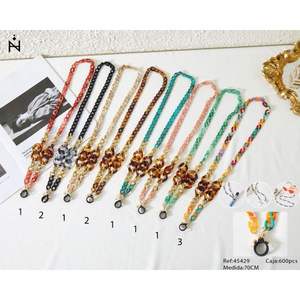 Chaîne de verrouillage en plastique trois en un de 70 cm pour étuis et sacs à lunettes - Product Image 1