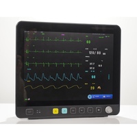 Moniteur multiparamètres vétérinaire HFMED VE15 pour clinique vétérinaire, écran 15 pouces, moniteur pour animaux de compagnie pour chats et chiens