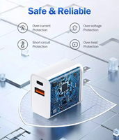 Chargeur mobile d'origine Chargement rapide de téléphones portables QC3.0 PD 20w Adaptateur secteur Chargeur mural type-c