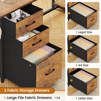 Bureau en L réversible avec grand espace de rangement, 58 pouces, avec bande lumineuse LED RGB, bureau de jeu avec 7 étagères