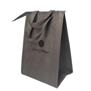 Durable Striped Oxford Material <b>Thermo</b> Tote Cooler <b>Bag</b> Breakfast <b>Lunch</b> Picnic Travel Thermal Insulated Food Fresh Bento Pouch - Product Image 1