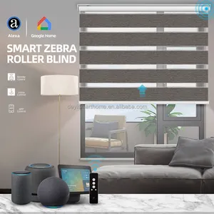 Deyi Google Alexa Spring für Windows Zebra Roller Curtain Smart Blinds