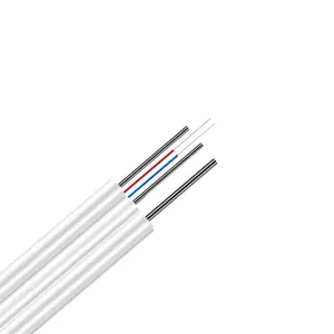 4 Core Self Supported Outdoor Overhead Aerial Ftth Fiber Optic Drop Wire Telephone Cable