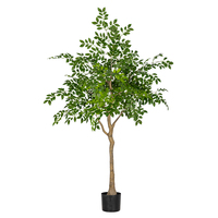 Ramas de vegetación artificial de plástico de alta calidad incluye árbol de simulación interior/exterior decoración del hogar fábrica gran oferta