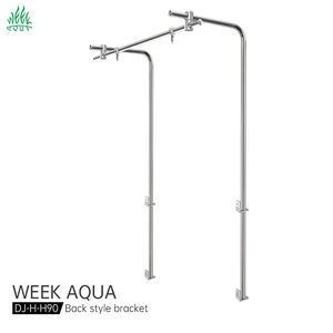 WEEKAQUA Support de suspension de lumière d'<span class=keywords><strong>aquarium</strong></span> en acier inoxydable DJ-H-H90 Support de réservoir d'<span class=keywords><strong>aquarium</strong></span> de 40 gallons - Product Image 1
