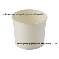 Gobelets à soupe jetables en papier, petite taille, boîtes à lunch à emporter, mini gobelets de dégustation, blancs, 320 gobelets à soupe, paquet carton, pour anniversaires