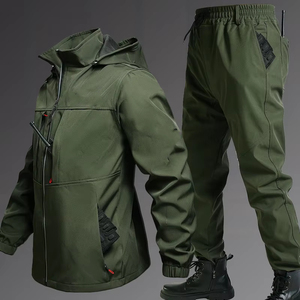 Áo khoác ngoài nam mềm mại, chống gió, chống nước, thích hợp cho câu cá, leo núi, săn bắn, chiến thuật. - Product Image 6