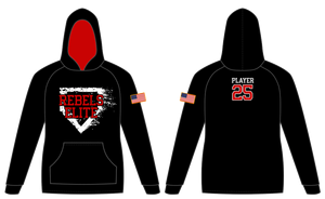 เสื้อมีฮู้ดสำหรับผู้ชายเสื้อเบสบอลแขนยาวผ้าฝ้ายโพลีเอสเตอร์ปักลายพิมพ์ซับลิเมชันโลโก้ตามสั่ง - Product Image 2